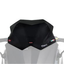 Windschutzscheibe Faco SPORT Windschild 350mm x 450mm, rauchgrau für Yamaha XP T-Max 530 ccm