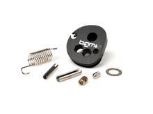 Rullo acceleratore BGM prodotto da JPP, QUICK ACTION, CNC in alluminio per Lambretta LI, LIS, SX, TV (serie 2-3), DL, GP