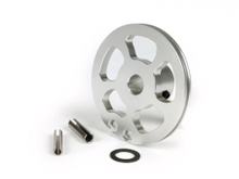 Rullo per cavo del cambio BGM prodotto da JPP, CNC in alluminio per Lambretta LI (serie 3 dal 1966), LIS (dal 1966), SX, DL, GP
