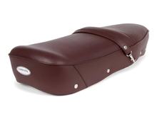 BGM Pegasus bench with shield and riveted Lambretta LI, LI S, SX, TV, DL, GP