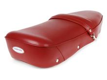 BGM Pegasus bench with shield and riveted Lambretta LI, LI S, SX, TV, DL, GP