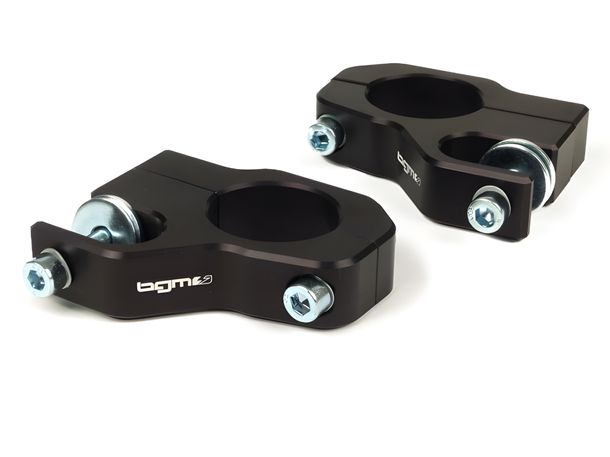 BGM Clip on Aluminum CNC shock absorber mount for Lambretta LI, LIS, SX, TV, DL, GP