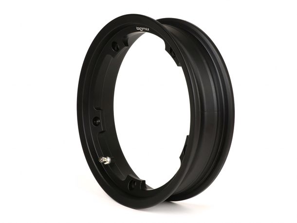 BGM tubeless 2.10-10 inch aluminum rim for Vespa PX, for Vespa Smallframe V50, 50N, Special, PV, ET3, PK50-125 (S/XL/ XL2), Largeframe PX, T5, Sprint, Rally, GT/GTR, for LML Star, Deluxe