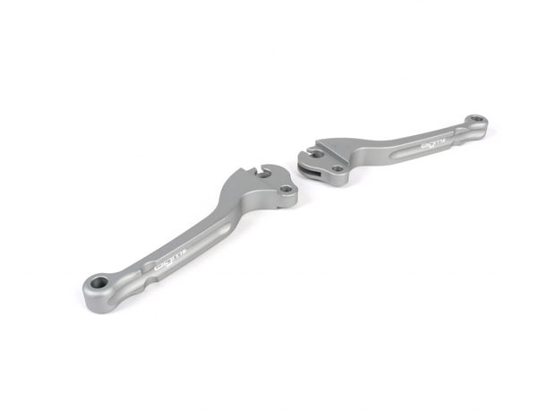 Bremshebel + Kupplungshebel Set BGM CNC Trommelbremse für Vespa PX, T5, Sprint, Rally, GT, GTR, TS, VNA, VNB, VBB, VBA, GS, SS180, V50, 50N, V90, PV125, ET3, PK S, PK XL1
