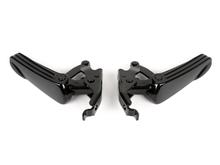 Fußrasten-Set Moto Nostra / schwarz glänzend für Vespa GT, GTL, GTS 125-300, GTV bis 2023