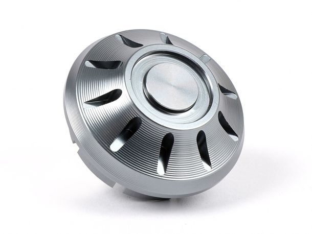 Abdeckkappe Radmutter / Felge Ø 35mm Moto Nostra CNC, für Vespa PX (-1984 hinten), Rally, Sprint, TS, GT, GTR, GS160, SS180, V50 Special (V5B ab Bj. 1972), V50N, SS50-90, PV125, ET3, für Vespa ET2, ET4, GT, GTL, GTS, GTV, LX, LXV, S, Gilera