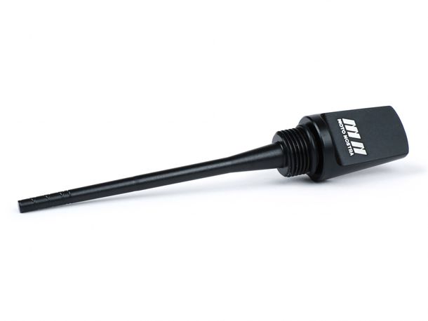 Öleinfüllschraube mit Peilstab Moto Nostra CNC für Vespa GTS HPE 300, GTS Super 125, GTS Super HPE 300, GTS Super Sport 125, GTV HPE 300, Piaggio Beverly 125-300, Piaggio MP3 300, MP3 HPE 300, MP3 Yourban 300, Piaggio X10 125