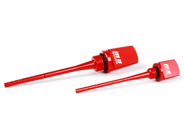 Parafusos de enchimento de óleo com vareta de nível, óleo do motor + óleo da transmissão Moto Nostra CNC para Vespa GTS HPE 300 / para Vespa GTS Super 125 / para Vespa GTS Super HPE 300 / para Vespa GTS Super Sport 125 / para Vespa GTV HPE 