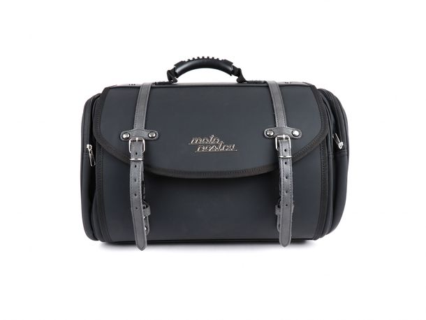 Borsa da viaggio grande Moto Nostra per portapacchi 'tela cerata' 480x300x270mm per Vespa, Lambretta, GTS, GTV, LX, Sprint, Primavera