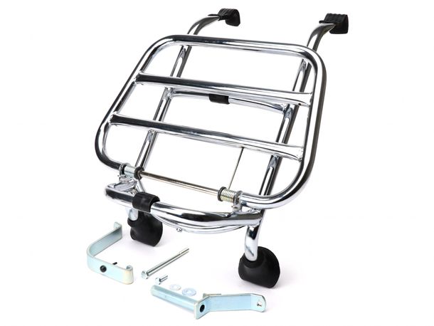 Moto Nostra folding front luggage rack for Vespa GT/GTL/GTV/GTS/GTS Super/GT60/HPE/Supertech/Super Sport/Sei Giorni (all years)