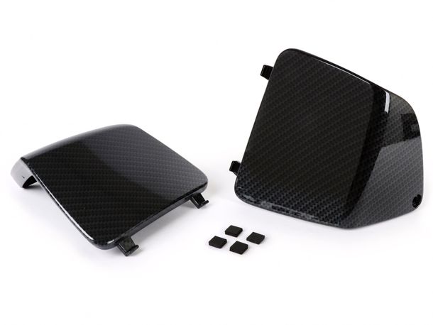 Wartungsklappe-Set für Innenverkleidung Beinschild Moto Nostra für Vespa GT, GTL, GTV, GTS 125-300, HPE, Supertech, Supersport, Touring