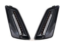 Sada blinkrů Moto Nostra přední dynamické LED směrové světlo, denní světlo, homologace E pro Vespa GT, GTL, GTV, GTS 125-300, HPE, Supertech (2019-2022)