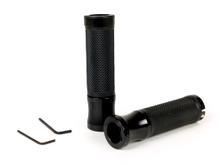 Empuñaduras Moto Nostra de aluminio con estampado de rombos para Vespa GT, GTL, GTS 125-200-250-300cc
