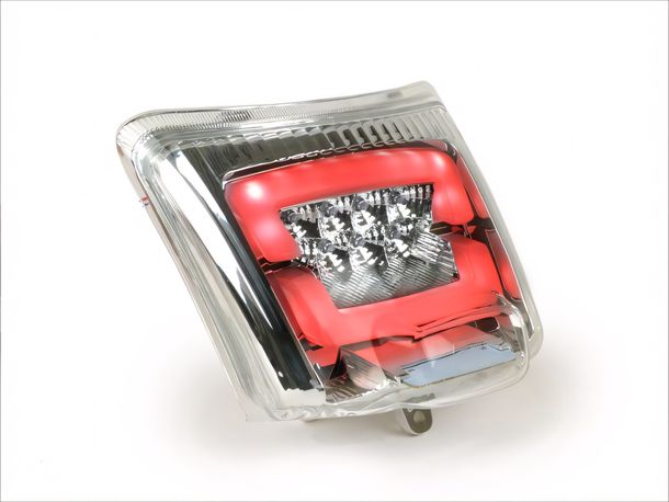 Rücklicht Moto Nostra LED weiß für Vespa GTS 125-300, GTV (-2014) – Bild 2