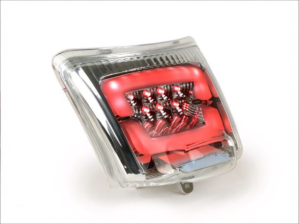 Rücklicht Moto Nostra LED weiß für Vespa GTS 125-300, GTV (-2014) – Bild 3