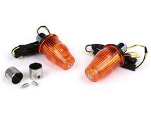 Blinker Nachrüst-Set für Lenkerendenblinker Moto Nostra LED E-Kennzeichnung 12V Ø 24mm für Vespa Smallframe PK S / XL / XL2 / HP / Largeframe PX, T5, LML