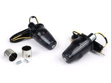 Blinker Nachrüst-Set für Lenkerendenblinker Moto Nostra LED E-Kennzeichnung 12V Ø 24mm für Vespa Smallframe PK S / XL / XL2 / HP / Largeframe PX, T5, LML