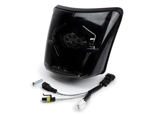 Achterlicht incl. frame Moto Nostra 4 Corsa LED glas wit voor Vespa GTS (2019-2022): GTS125 iGet, GTS300 HPE, GTS SUPER 125/300 HPE, GTS SUPERSPORT 125/300, GTS SUPERTECH 125/300 HPE