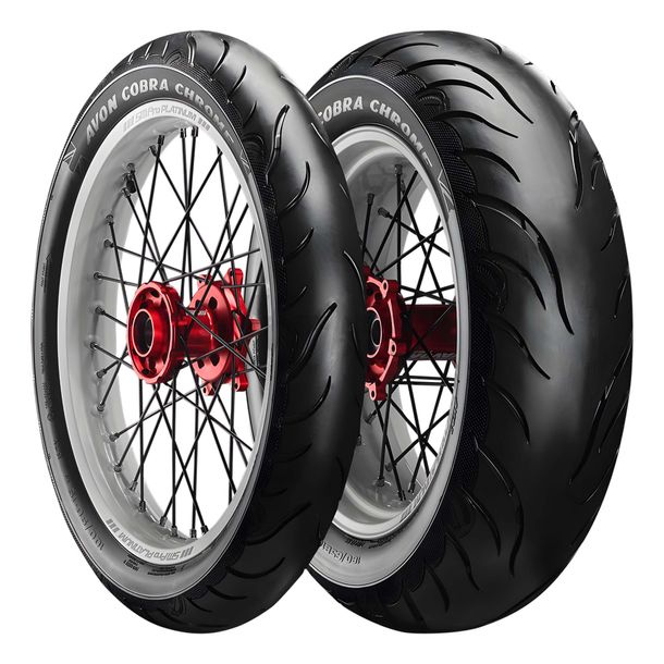 Reifen Avon Cobra Chrome AV92 130/90 B16 73H TL Reinforced hinten – Bild 1