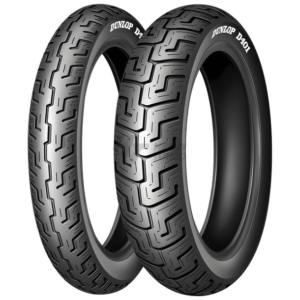 Tire Dunlop D401 H/D 100/90-19 57H TL front