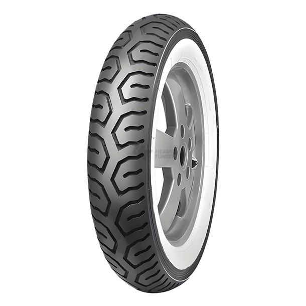 Tire Mitas MC-12 3.00-10 42J TL/TT WW whitewall front / rear