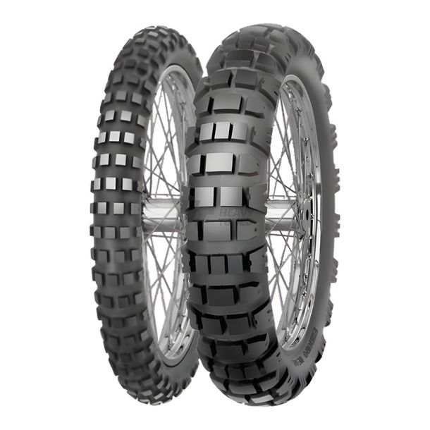 Pneu d'hiver Mitas E-09 Enduro Dakar Yellow 90/90-21 54R TL M+S avant
