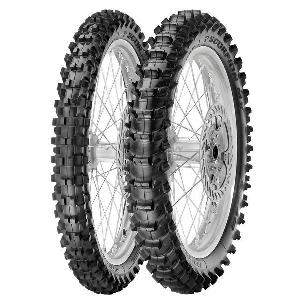 Reifen Pirelli Scorpion MX Soft 100/90-19 57M TT NHS hinten – Bild 1