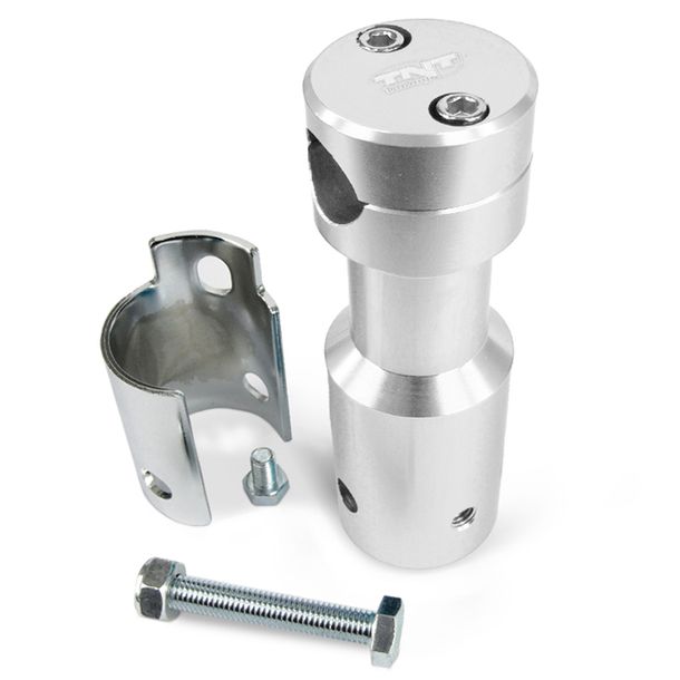 Morsetto Manubrio TNT Attacco Manubrio / Supporto per Peugeot Ludix 2 Snake Furious Elegance Classic Trend TKR 307 WRC Blaster R-Cup Radical Trekker One Elystar Anno 12 - 2004