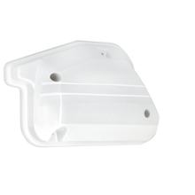 Luchtfilterdeksel TNT Afdekking Luchtfilterhuis voor MBK Booster Naked Stunt, Yamaha Zuma Track Target II Spirit Slider Spy BWS Bump Rocket NG Aprilia Bj. 1994 - 2004