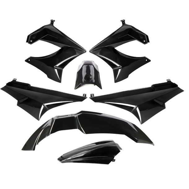 Kit carenatura TNT 7 pezzi per Derbi Senda SM1 DRD R Pro X-Race SM X-Treme Racing 50 cc Anno di fabbricazione 2000 - 2011