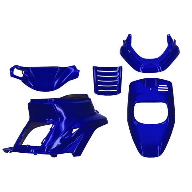 Bekledingskit TNT 5-delig voor MBK Booster Track 12 inch Spirit, Yamaha BWS Bump Rocket NG 50 cc Bouwjaar 1999 - 2001