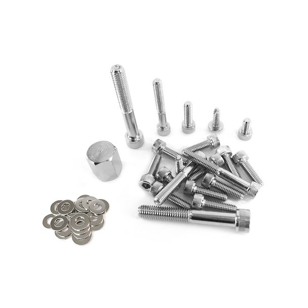 Schraubenset TNT Motordeckel / Variodeckel Schrauben für MBK Booster Naked 50 ccm Bj. 13 - 2004
