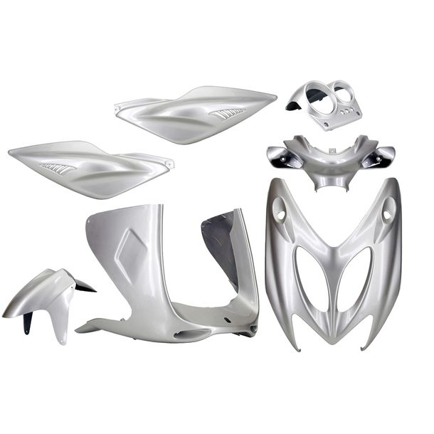 Kit carenatura TNT 7 pezzi per MBK Nitro Naked, Yamaha Aerox Cat 50 / 100 ccm Anno 1999 - 2003