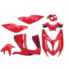 Kit de carenado TNT 7 piezas para MBK Nitro Naked, Yamaha Aerox Cat 50 / 100 ccm Año 1999 - 2003