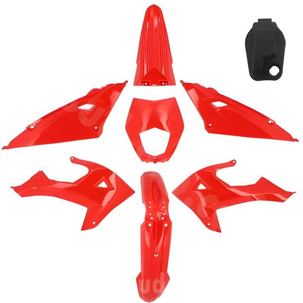 Fairings Kit TNT 8-delig voor Rieju MRT 50cc bouwjaar 2022 - 2023