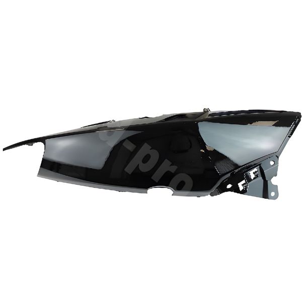 Osłona tylna TNT, metaliczna czarna dla Yamaha XP T-Max 500 ccm, rocznik 2008