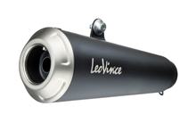 LeoVince GP ONE RACING FULL BLACK complete exhaust system stainless steel black for Kawasaki Vulcan S 650 Year 2017 - 2020 E4