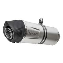Rear silencer LeoVince LV ONE EVO RACING stainless steel, carbon cap & heat shield for Triumph Tiger 900 GT / GT Pro / Rally Pro model year 2024 - 2026 E5+
