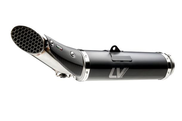 Système d'échappement LeoVince Complètement SBK LV RACE Black Edition, acier inoxydable noir, 3/1, avec catalyseur, avec homologation pour Yamaha MT-09 / SP Année 2024