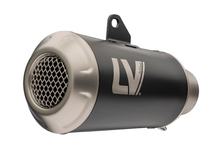 Endschalldämpfer LeoVince LV-10 RACING Black Edition Edelstahl schwarz für Triumph Scrambler / Speed 400 X Bj. 2024 - 2026 E5+