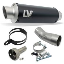 Endschalldämpfer LeoVince GP CORSA RACING Black Edition Edelstahl schwarz für Kawasaki Ninja 400 2018 - 2021 E4 / 2022 - 2023 E5 / Ninja 500 / SE 2024 - 2026 E5+ / Z 400 2019 - 2021 E4 / 2022 - 2023 E5 / Z 500 / SE 2024 - 2026 E5+