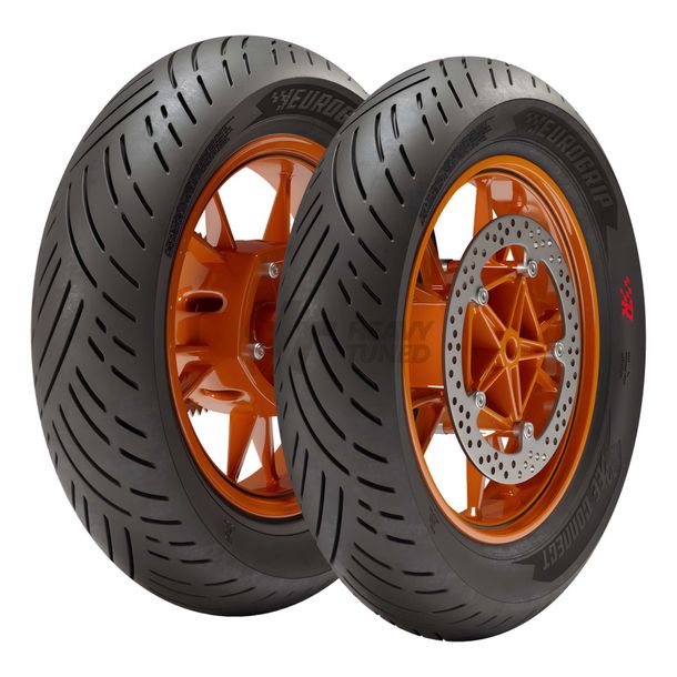 Tire Eurogrip Bee Connect UHP 120/70-12 51S TL front / rear