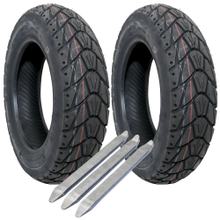 Set Gomme Kenda K415 Allwetter 120/70-12 58P & 130/70-12 62P incl. 3 Leva per Montaggio