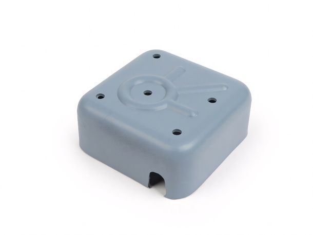 Coperchio raddrizzatore BGM per tutti i modelli Vespa con batteria - VBA, VBB, GL, Sprint, Sprint Veloce, TS, SS180, per Vespa Rally180, Rally200 - grigio plastica