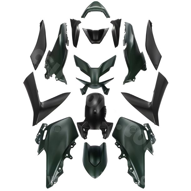 Verkleidungskit TNT 15-teilig, dunkel blau für Yamaha T-Max 560 ccm