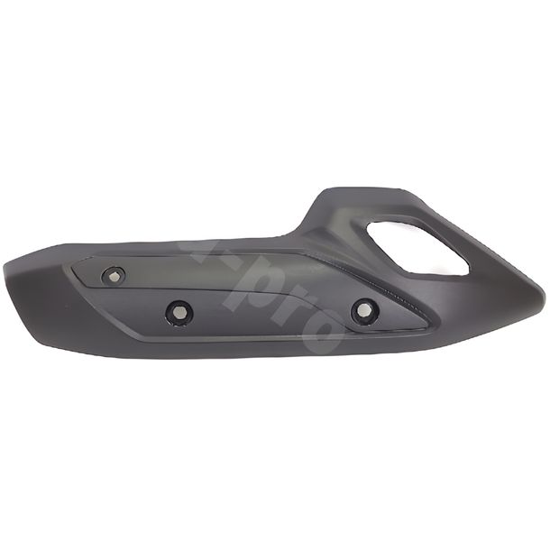 Hitzeschild RB MAX Auspuff Hitzeschutz, schwarz, 18318-K01-900 für Honda SH i 125 / 150 ccm Bj. 2005 - 2013