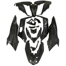Kit de carénage TNT 15 pièces, noir pour Honda PCX D soit 125/150 ccm