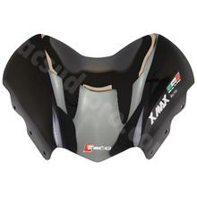 Windschutzscheibe Faco Sport Windschild, rauchgrau, 250x380mm für MBK Skycruiser, Yamaha YP X-Max 125 / 250 ccm Bj. 2010