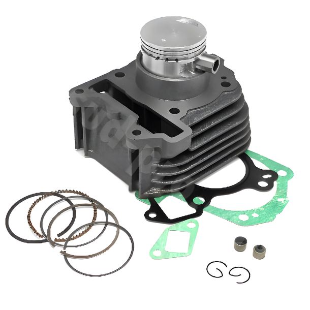 Zylinderkit TNT Standard AC Grauguß Ø 57mm, 125ccm, 831975 für Vespa LX 3V, Derbi Sonar Piaggio Fly S LXV Boulevard Aprilia Mojito RY Zip X8 II Liberty Bj. 2003 - 2013