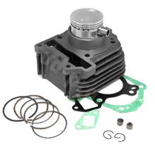 Kit Cilindro TNT Standard AC Ferro Fundido Cinzento Ø 57mm, 125ccm, 831975 para Vespa LX 3V, Derbi Sonar Piaggio Fly S LXV Boulevard Aprilia Mojito RY Zip X8 II Liberty Ano. 2003 - 2013